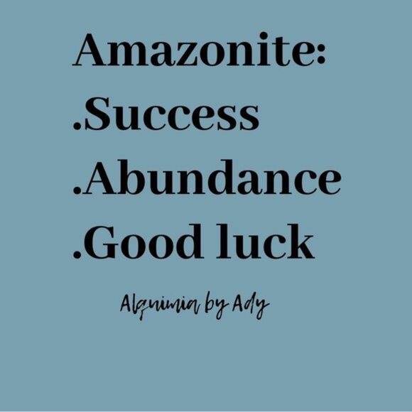 Green Amazonite chunky bubbles earrings - Picture 3 of 4